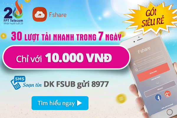 Fshare.vn - Ra mắt gói Vip siêu rẻ 600x400_2083110032016